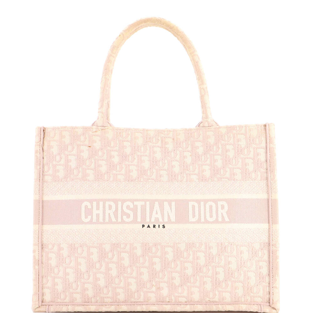 Christian Dior Medium Book Tote Oblique Canvas